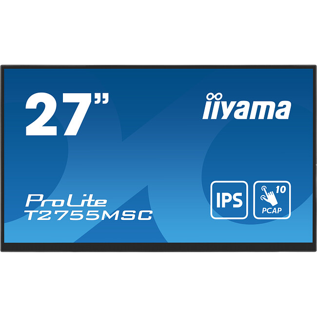 Монитор Iiyama ProLite T2755MSC-B1 черный Монитор Iiyama ProLite T2755MSC-B1 черный