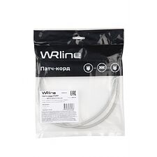 Патч-корд WRline WR-PC-RJ45-FTP-5E-1-GY серый