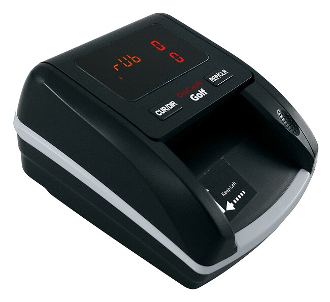 Детектор банкнот DoCash Golf АКБ (12953)