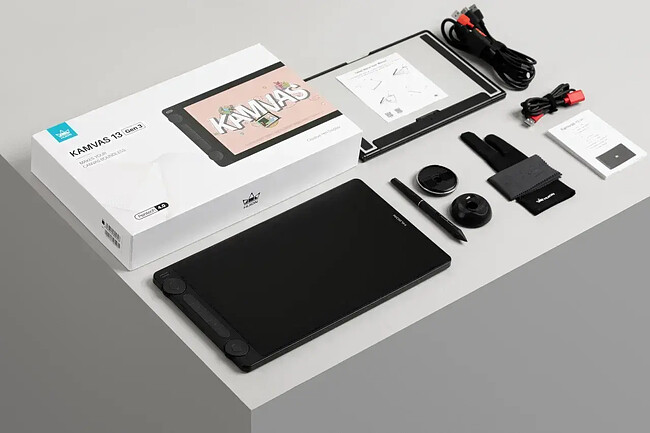 Графический планшет Huion Kamvas 13 Gen 3 черный
