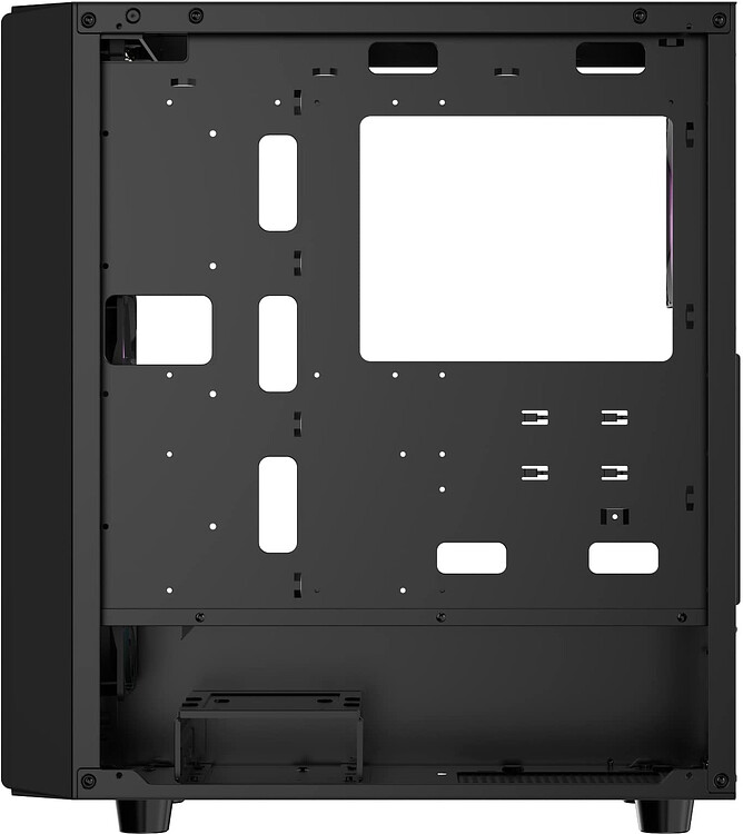 Корпус Ocypus Gamma C70 ARGB без БП Black (Gamma-C70-BKG400XX-GL)