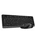 Набор периферии A4Tech Fstyler FG1010S черный/серый