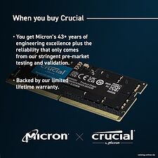 Оперативная память Crucial 16GB DDR5 (CB16GS4800)