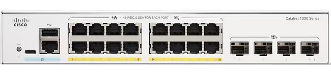 Коммутатор Cisco Catalyst 1300 (C1300-24T-4X)
