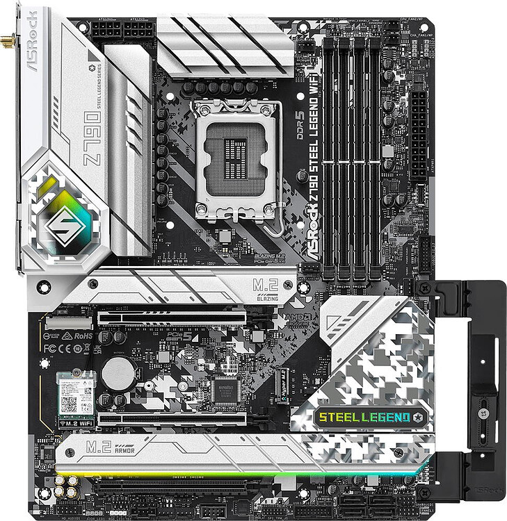 Материнская плата ASRock Z790 Steel Legend WiFi DDR5