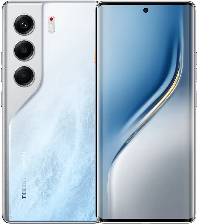 Смартфон Tecno Camon 40 Pro 5G 8GB/256GB Glacier White (CM7)