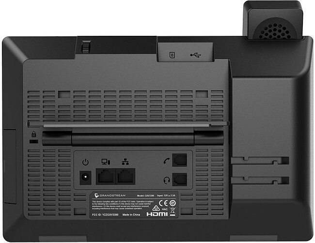 IP-телефон Grandstream GXV3480 черный