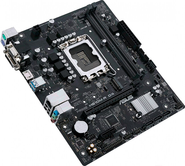 Материнская плата ASUS Prime H610M-R D4-SI (90MB1B40-M0ECY0)