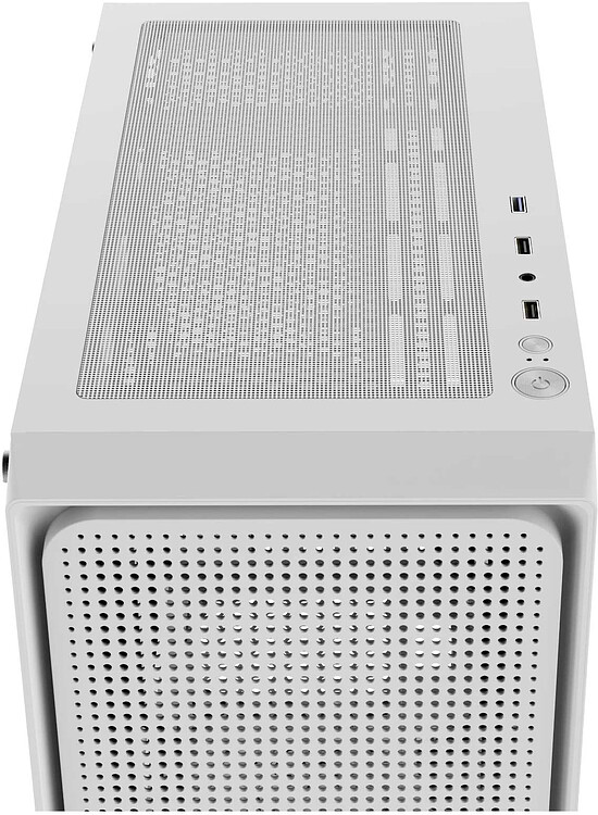 Корпус Ocypus Gamma C50 без БП White (Gamma-C50-WHG000XX-GL)