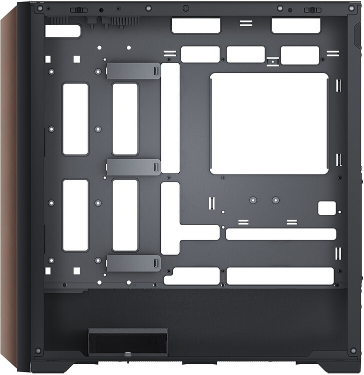 Корпус Sama Z60 BK черный (Z60-BKAWA4X1-GL)