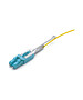 Патч-корд Lanmaster LAN-2LC-2LC/OS2H-1.0 желтый