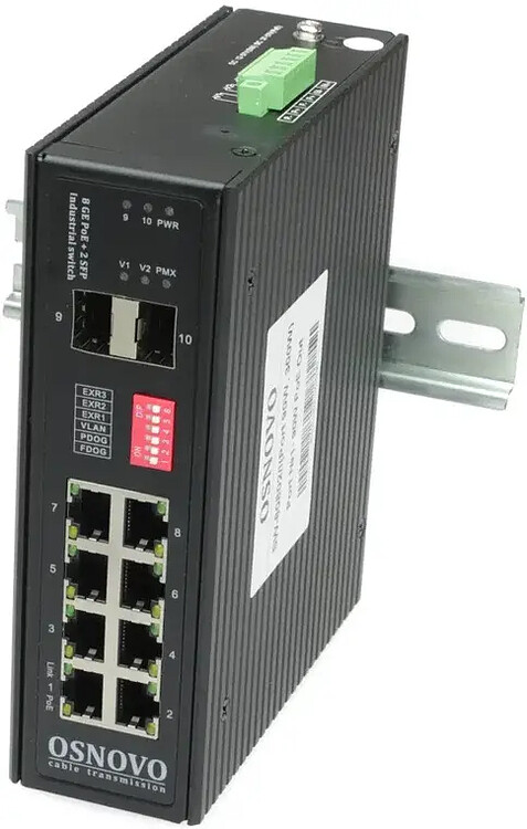 Коммутатор Osnovo SW-80802/I