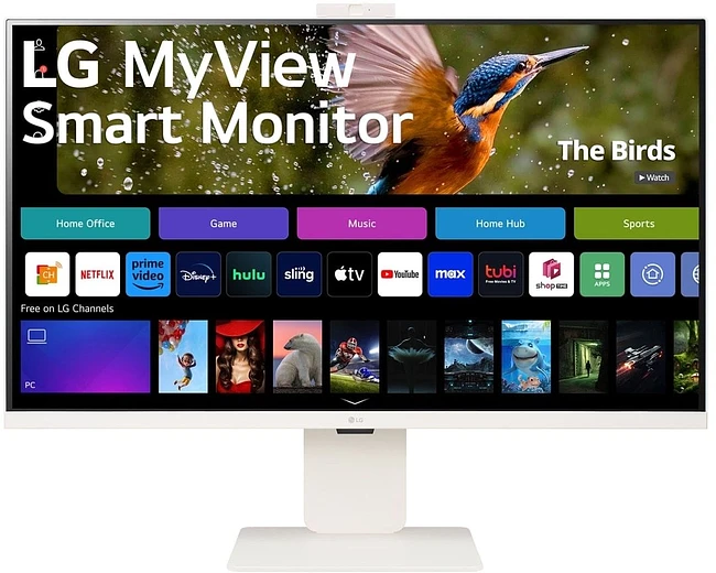 Монитор LG 32SR85U-W белый