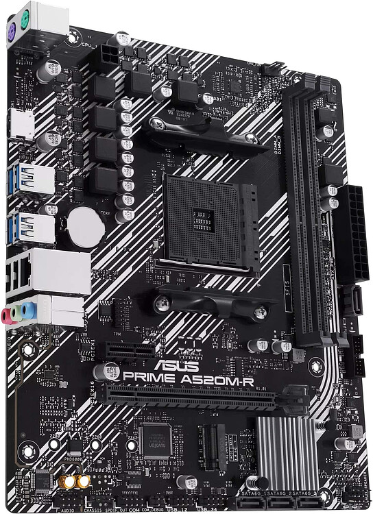 Материнская плата ASUS Prime A520M-R (90MB1H60-M0EAY0)