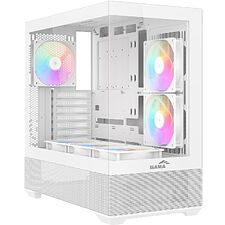 Корпус Sama V40 WH без БП белый (V40-WHADA6X1-GL)