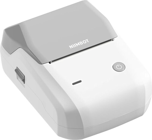 Термопринтер Niimbot B1 серебристый (1746887)