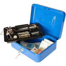 Ящик для денег Silwerhof 90x250x180 синий