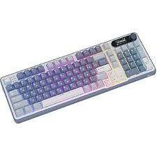 Клавиатура Royal Kludge RK-S98 Cream switch/Ocean Blue