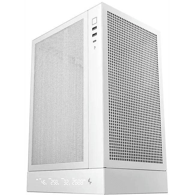Корпус DeepCool CH170 Digital WH без БП (R-CH170-WHNPI0D-G-1)