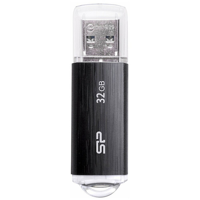 USB Flash-накопитель Silicon-Power Ultima U02 64Gb Black (SP064GBUF2U02V1K)