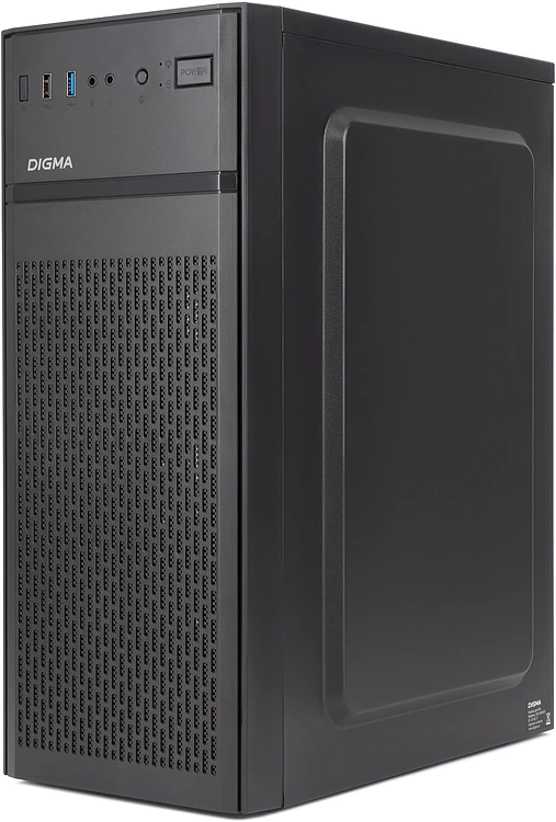 Корпус Digma DCC-MD301 без БП черный