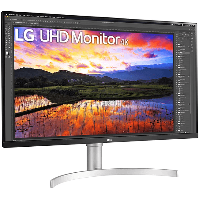 Монитор LG 32UN650K-W черный (32UN650K-W.ARUZ)