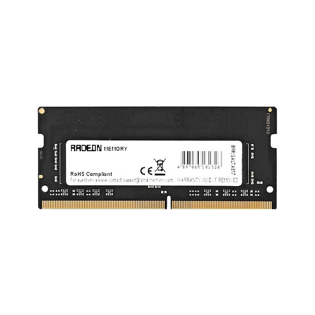 Оперативная память AMD DDR4 8Gb 2400MHz (R748G2400S2S-UO)