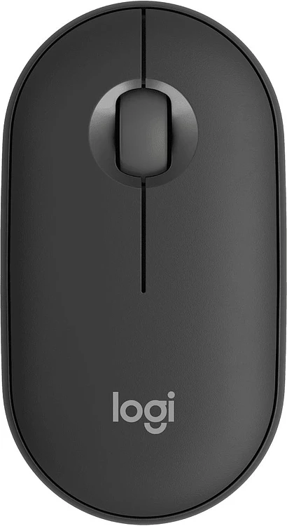 Мышь Logitech Pebble M350S графитовый (910-007015)