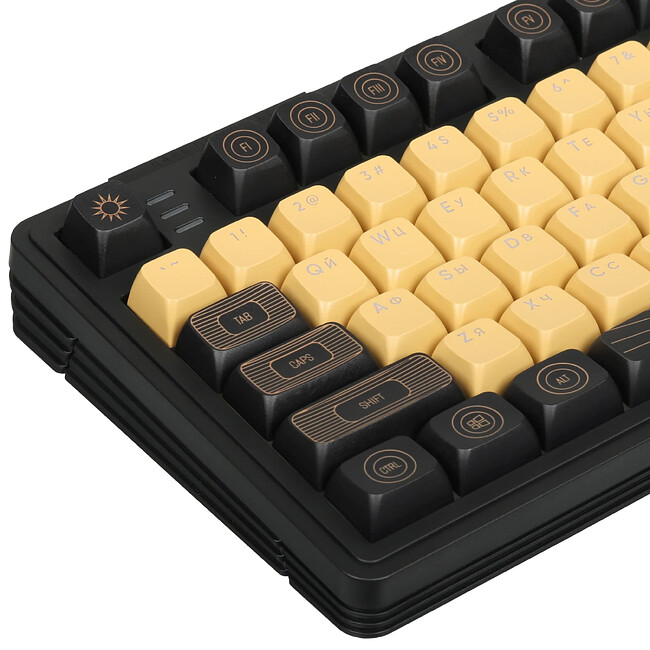 Клавиатура Дарк Проджект KD87A+Numpad черный (DP-KD-87A-000101-GMS)