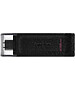 USB Flash-накопитель Kingston Data Traveler 70 Type-C 256Gb черный (DT70/256GB)