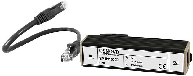 Грозозащита Osnovo SP-IP/100PD