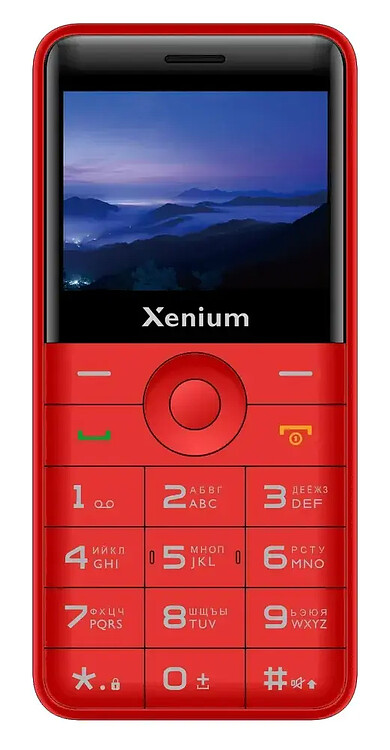 Мобильный телефон Xenium X700 красный (CTX700RD/00)