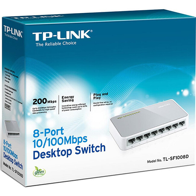 Коммутатор TP-Link TL-SF1008D