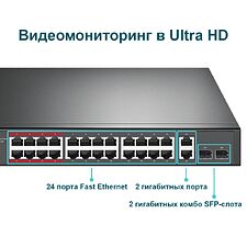 Коммутатор TP-Link TL-SL1226P