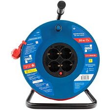 Удлинитель на катушке Power Cube PC20501 синий