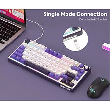Клавиатура Royal Kludge R75 Brown switch/Blackberry