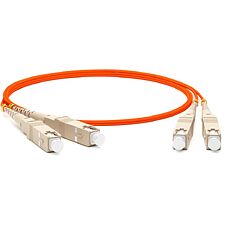 Патч-корд Hyperline FC-D2-50-LC/PR-SC/PR-H-3M-LSZH-OR