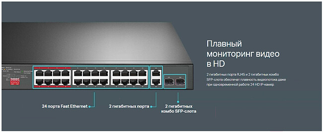 Коммутатор TP-Link TL-SL1226P