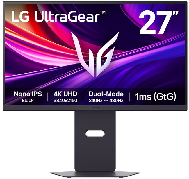 Монитор LG UltraGear 27G850A-B черный (27G850A-B.ARUZ)