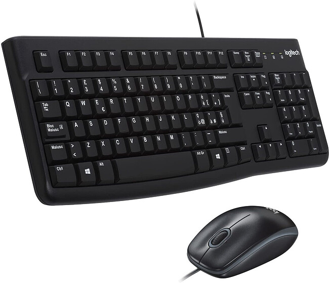 Набор периферии Logitech Desktop MK120 (920-002561)