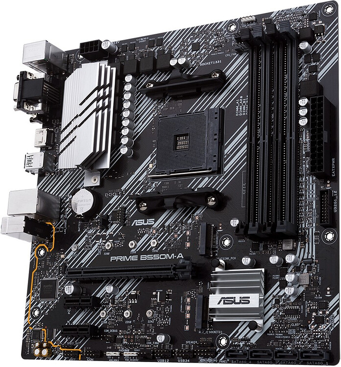 Материнская плата ASUS Prime B550M-A/CSM (90MB14I0-M0EAYC)