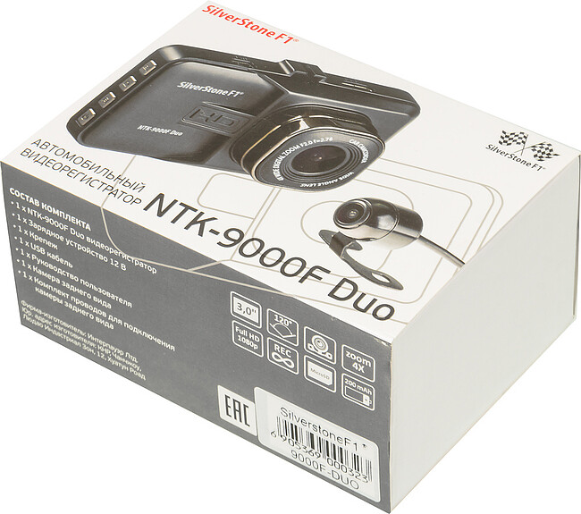 Автомобильный видеорегистратор SilverStone F1 NTK-9000F Duo