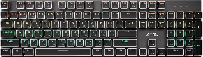Клавиатура GMNG GG-KB815X черный/белый (1913914)