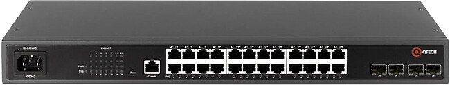 Коммутатор QTech QSW-4610-28T-POE-AC