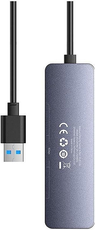 USB-хаб Baseus BS-OH080 Space Grey (B0005280B811-01)
