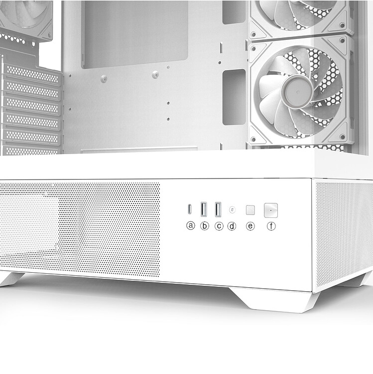 Корпус Zalman Chronix без БП White