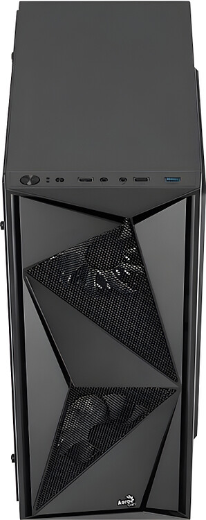 Корпус AeroCool ATX Без БП Glider (Cosmo-G-BK-v1)