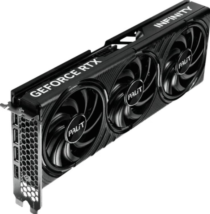 Видеокарта Palit GeForce RTX 5060 Ti Infinity 3 OC 8GB GDDR7 (NE7506TS19P1-GB2062S)