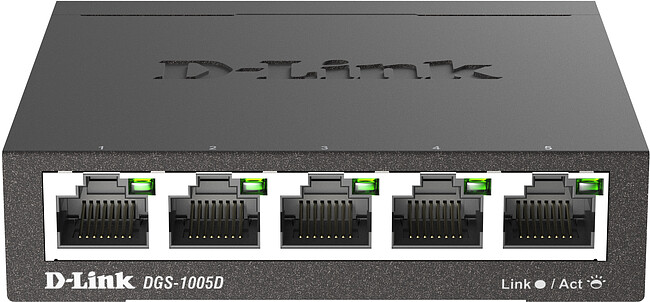 Коммутатор D-Link DGS-1005D/R1A