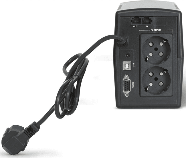 Источник бесперебойного питания Импульс Юниор Смарт 1000 черный (JS10114)